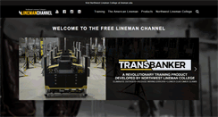 Desktop Screenshot of linemanchannel.com