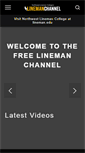 Mobile Screenshot of linemanchannel.com